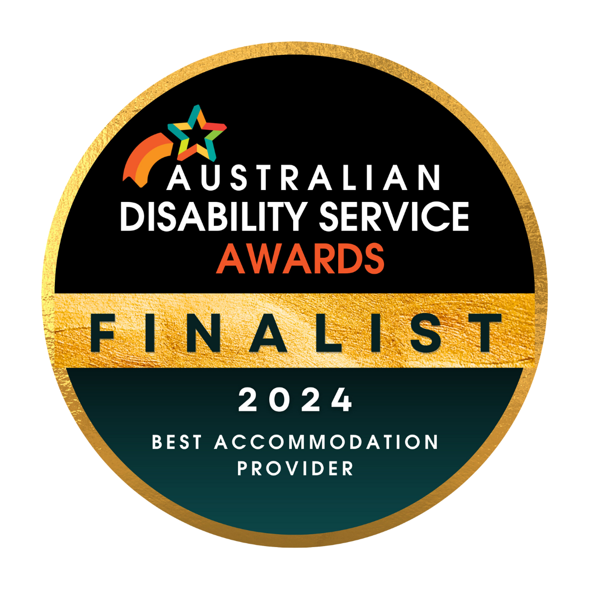 Real Community Services (RCS) was nominated as runner up for Best Accommodation Provider and worker Dylan Hensch was awarded the winner of the Most Outstanding Support Worker award at the 2024 Australian Disability Services Awards